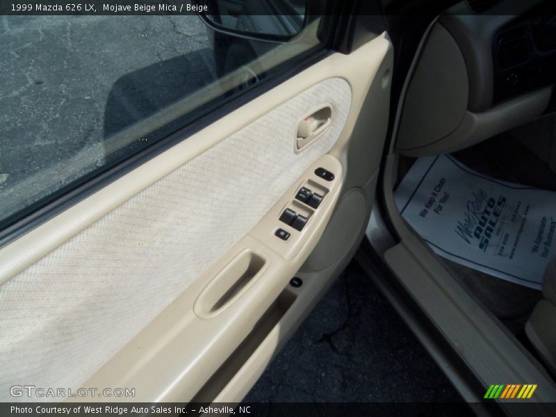 Mojave Beige Mica / Beige 1999 Mazda 626 LX