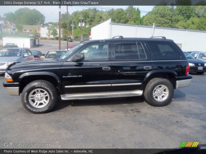 Black / Dark Slate Gray/Taupe 2001 Dodge Durango SLT 4x4