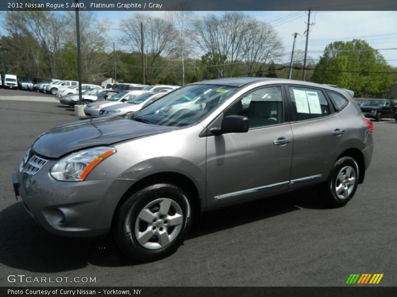 Platinum Graphite / Gray 2012 Nissan Rogue S AWD