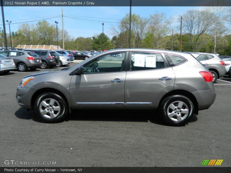 Platinum Graphite / Gray 2012 Nissan Rogue S AWD