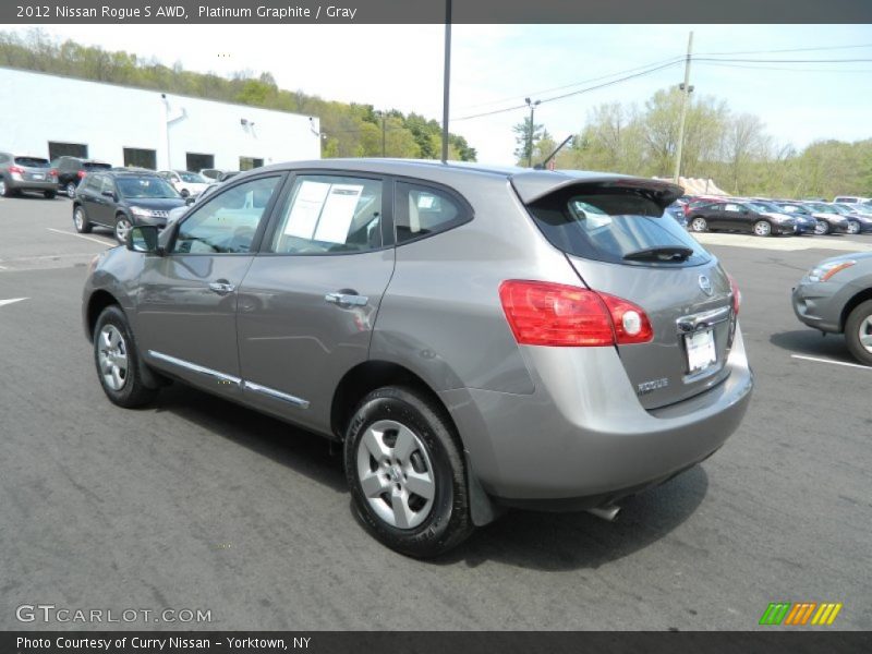 Platinum Graphite / Gray 2012 Nissan Rogue S AWD