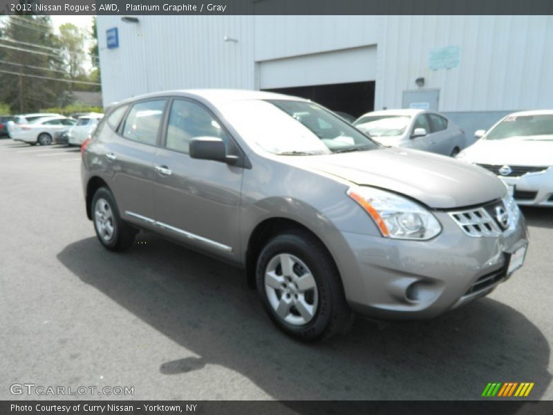 Platinum Graphite / Gray 2012 Nissan Rogue S AWD