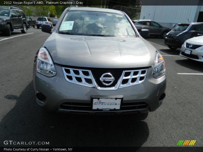 Platinum Graphite / Gray 2012 Nissan Rogue S AWD