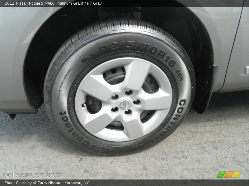 Platinum Graphite / Gray 2012 Nissan Rogue S AWD