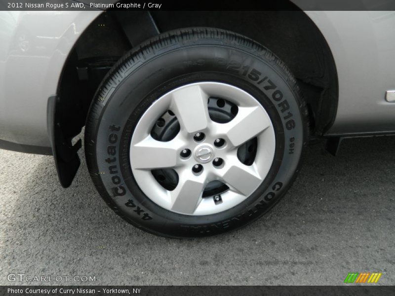 Platinum Graphite / Gray 2012 Nissan Rogue S AWD