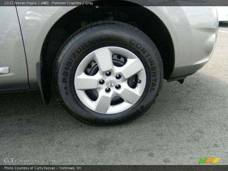 Platinum Graphite / Gray 2012 Nissan Rogue S AWD