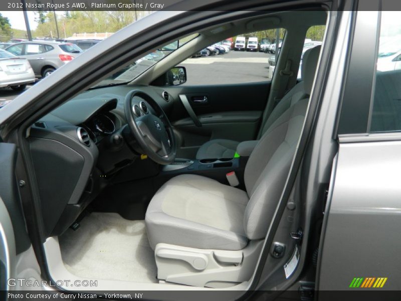 Platinum Graphite / Gray 2012 Nissan Rogue S AWD