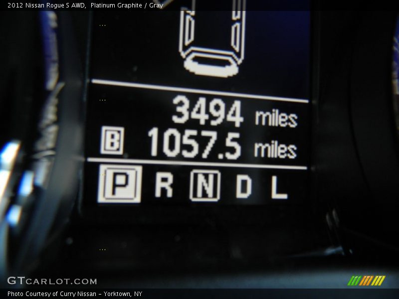 Platinum Graphite / Gray 2012 Nissan Rogue S AWD
