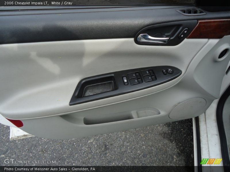White / Gray 2006 Chevrolet Impala LT