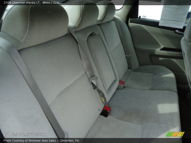 White / Gray 2006 Chevrolet Impala LT