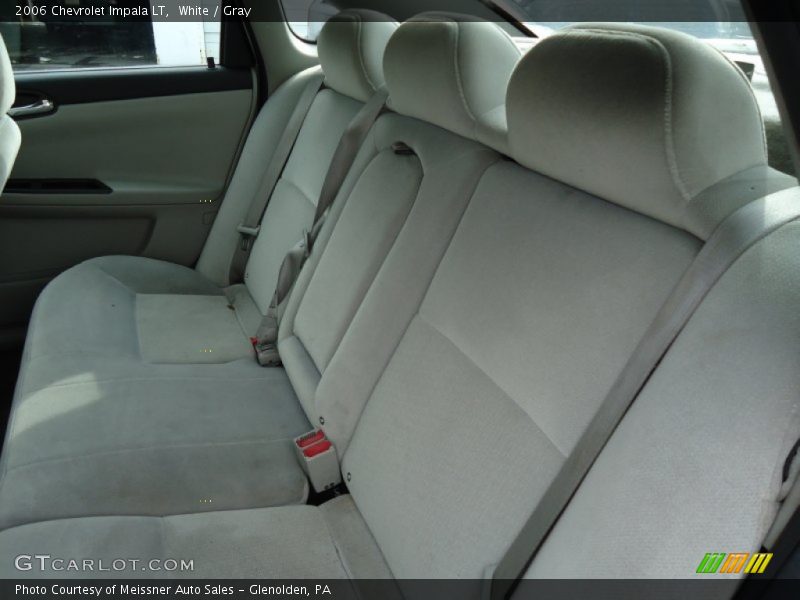 White / Gray 2006 Chevrolet Impala LT