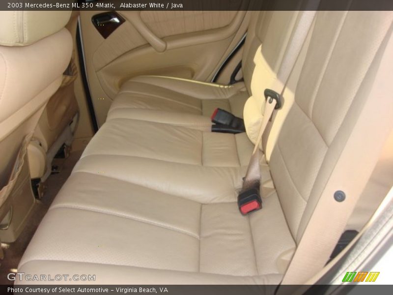 Alabaster White / Java 2003 Mercedes-Benz ML 350 4Matic