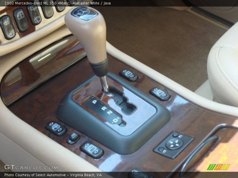 Alabaster White / Java 2003 Mercedes-Benz ML 350 4Matic