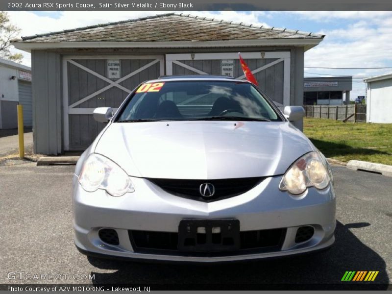 Satin Silver Metallic / Ebony Black 2002 Acura RSX Sports Coupe