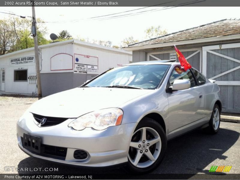Satin Silver Metallic / Ebony Black 2002 Acura RSX Sports Coupe