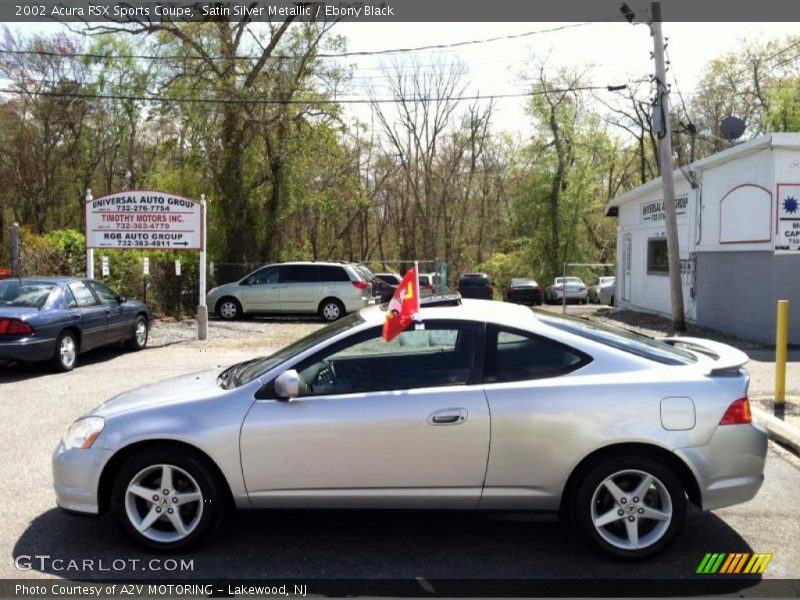 Satin Silver Metallic / Ebony Black 2002 Acura RSX Sports Coupe