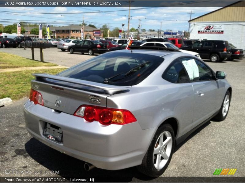 Satin Silver Metallic / Ebony Black 2002 Acura RSX Sports Coupe