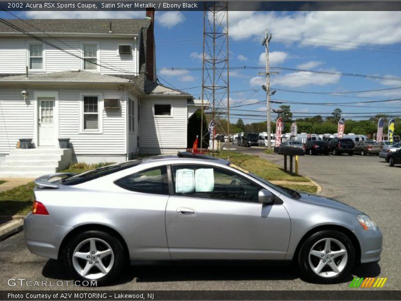 Satin Silver Metallic / Ebony Black 2002 Acura RSX Sports Coupe