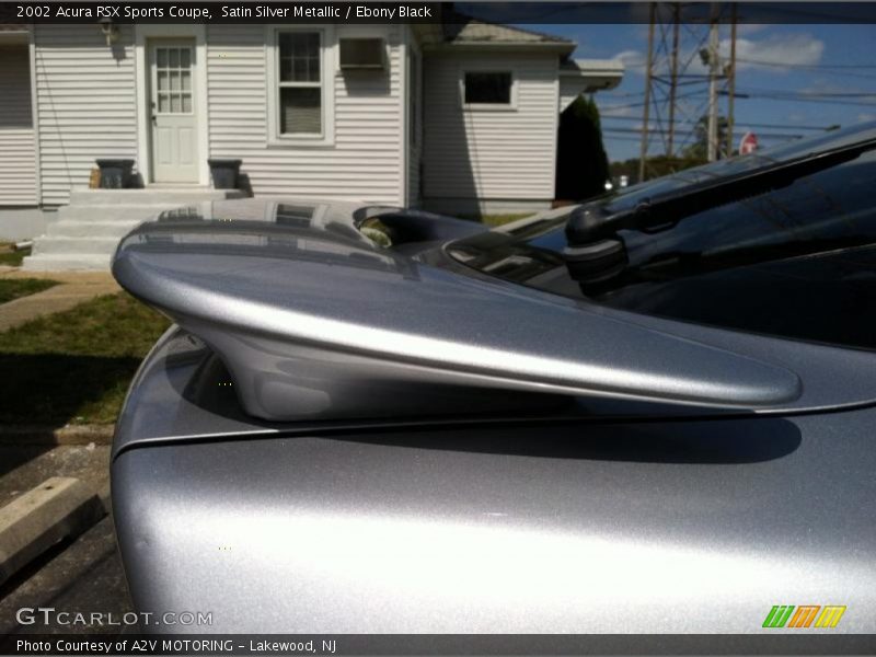 Satin Silver Metallic / Ebony Black 2002 Acura RSX Sports Coupe