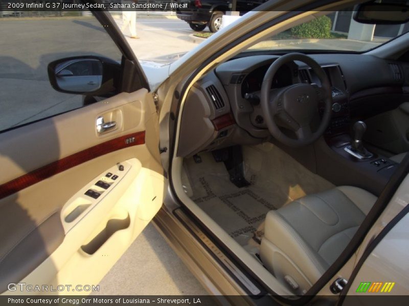 Sahara Sandstone / Wheat 2009 Infiniti G 37 Journey Sedan