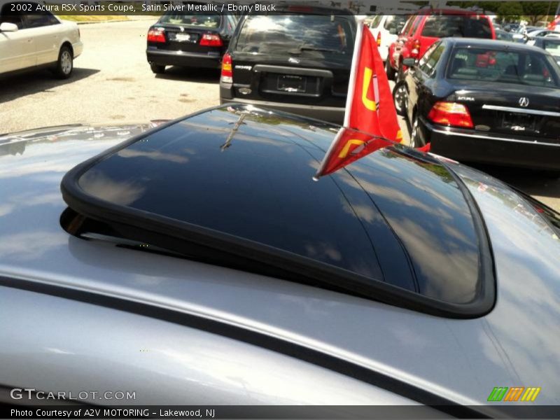 Satin Silver Metallic / Ebony Black 2002 Acura RSX Sports Coupe