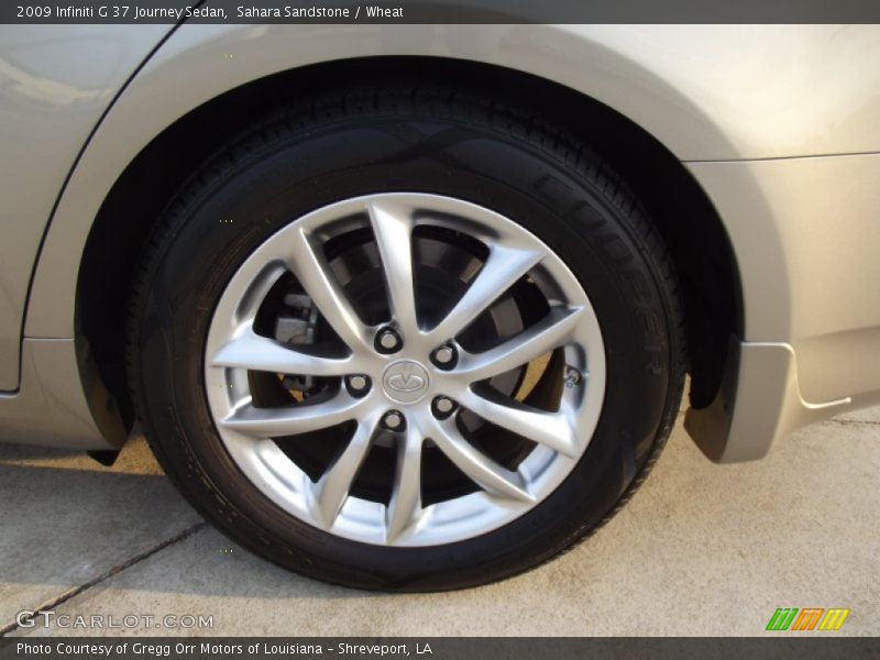 Sahara Sandstone / Wheat 2009 Infiniti G 37 Journey Sedan