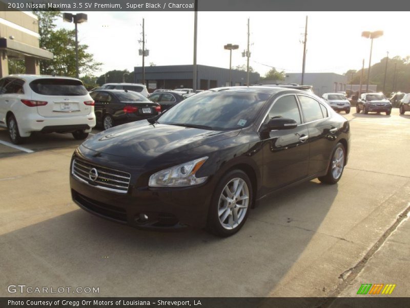 Super Black / Charcoal 2010 Nissan Maxima 3.5 SV Premium