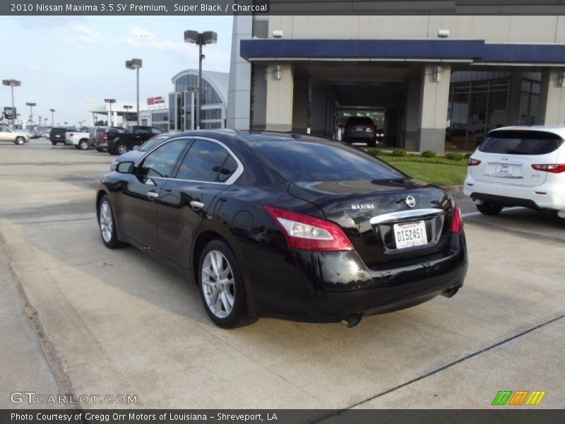 Super Black / Charcoal 2010 Nissan Maxima 3.5 SV Premium
