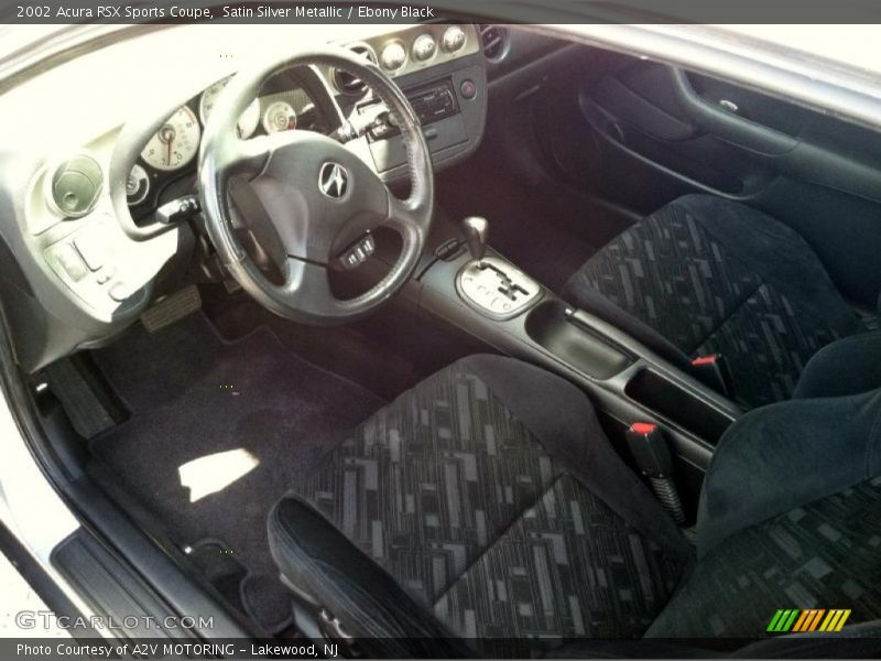 Satin Silver Metallic / Ebony Black 2002 Acura RSX Sports Coupe