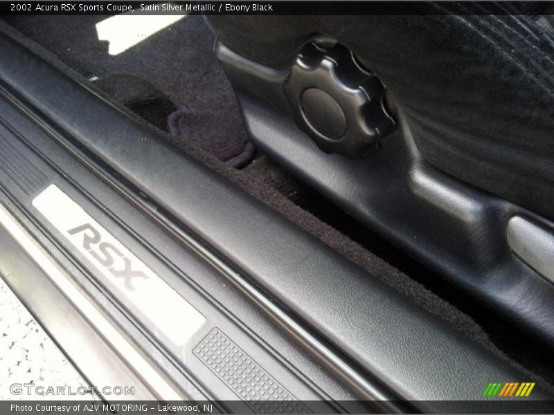 Satin Silver Metallic / Ebony Black 2002 Acura RSX Sports Coupe