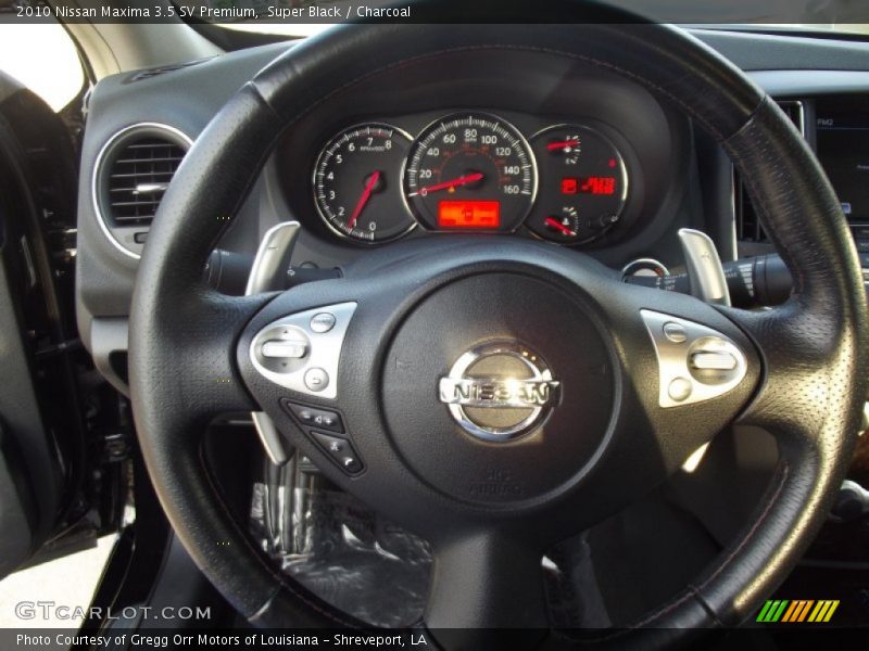 Super Black / Charcoal 2010 Nissan Maxima 3.5 SV Premium