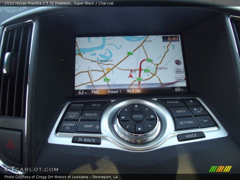 Super Black / Charcoal 2010 Nissan Maxima 3.5 SV Premium