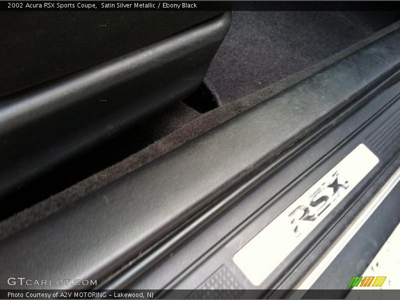 Satin Silver Metallic / Ebony Black 2002 Acura RSX Sports Coupe