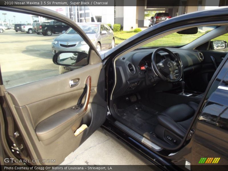 Super Black / Charcoal 2010 Nissan Maxima 3.5 SV Premium
