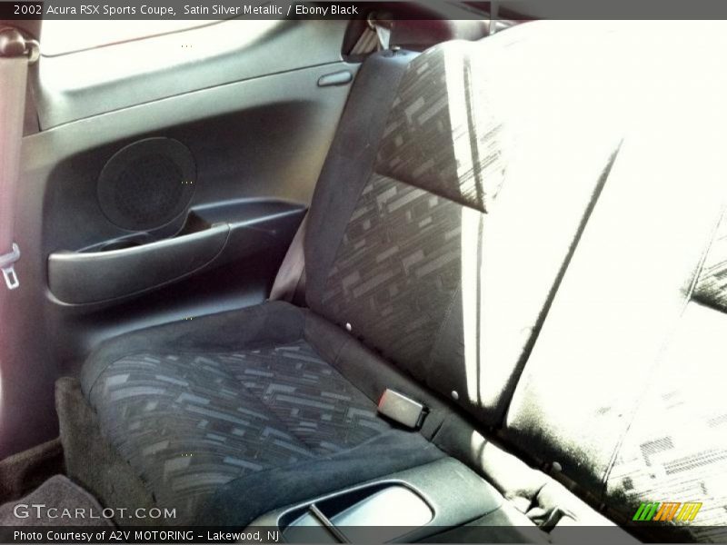 Satin Silver Metallic / Ebony Black 2002 Acura RSX Sports Coupe