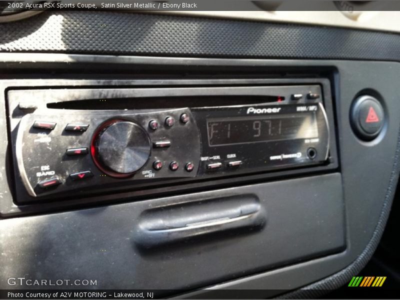 Satin Silver Metallic / Ebony Black 2002 Acura RSX Sports Coupe