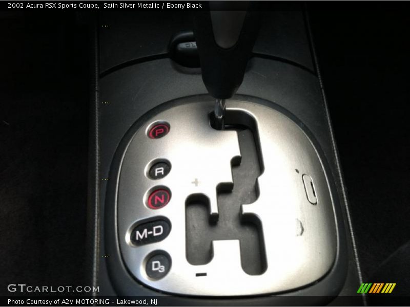Satin Silver Metallic / Ebony Black 2002 Acura RSX Sports Coupe