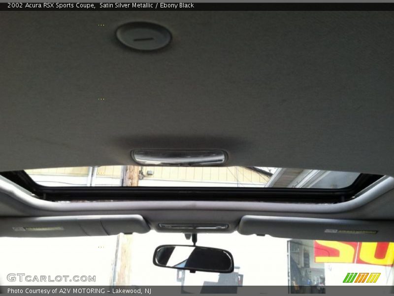 Satin Silver Metallic / Ebony Black 2002 Acura RSX Sports Coupe