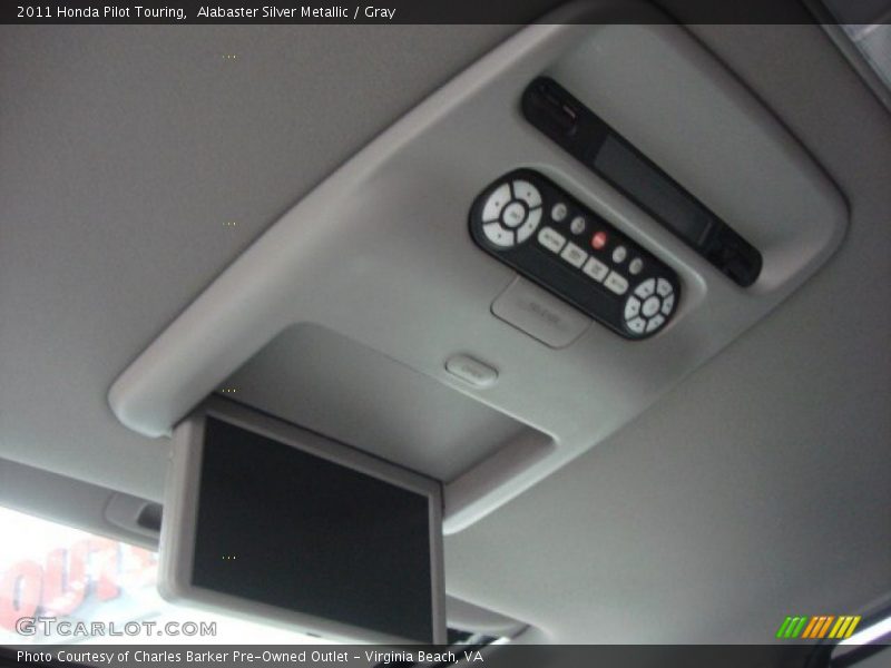 Alabaster Silver Metallic / Gray 2011 Honda Pilot Touring