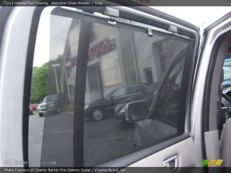 Alabaster Silver Metallic / Gray 2011 Honda Pilot Touring