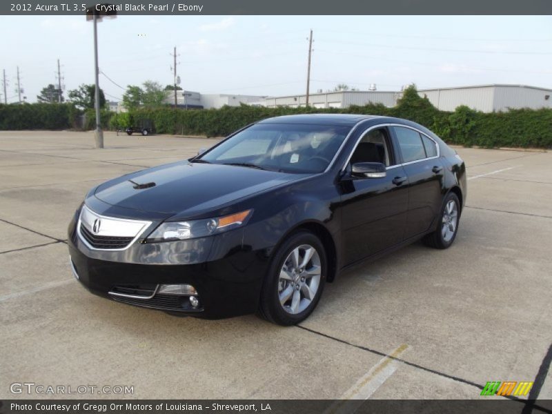 Crystal Black Pearl / Ebony 2012 Acura TL 3.5