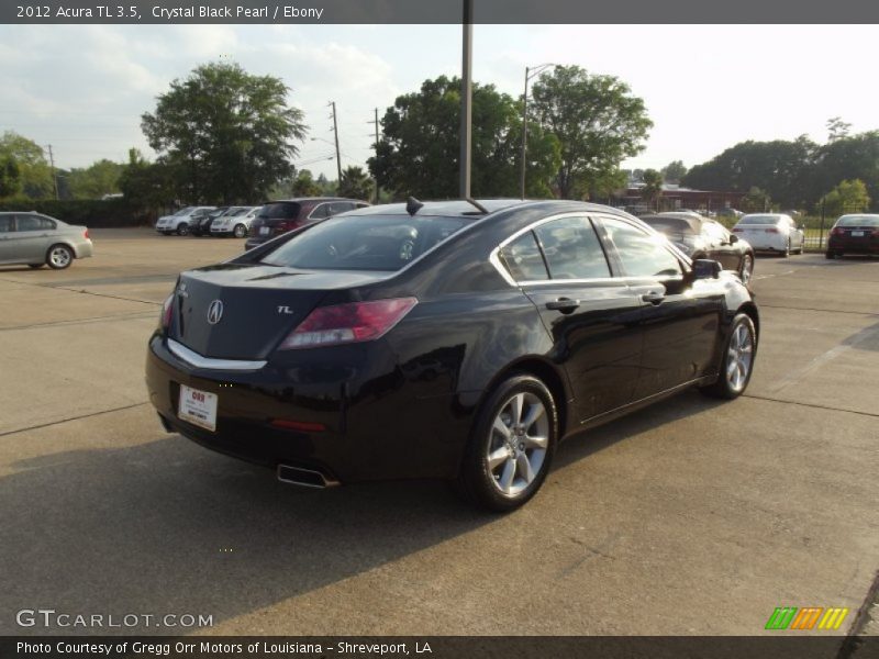 Crystal Black Pearl / Ebony 2012 Acura TL 3.5
