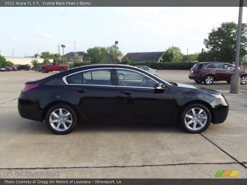 Crystal Black Pearl / Ebony 2012 Acura TL 3.5