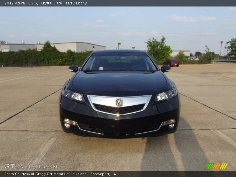 Crystal Black Pearl / Ebony 2012 Acura TL 3.5