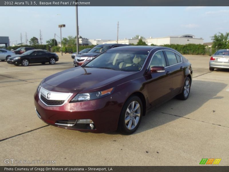Basque Red Pearl / Parchment 2012 Acura TL 3.5