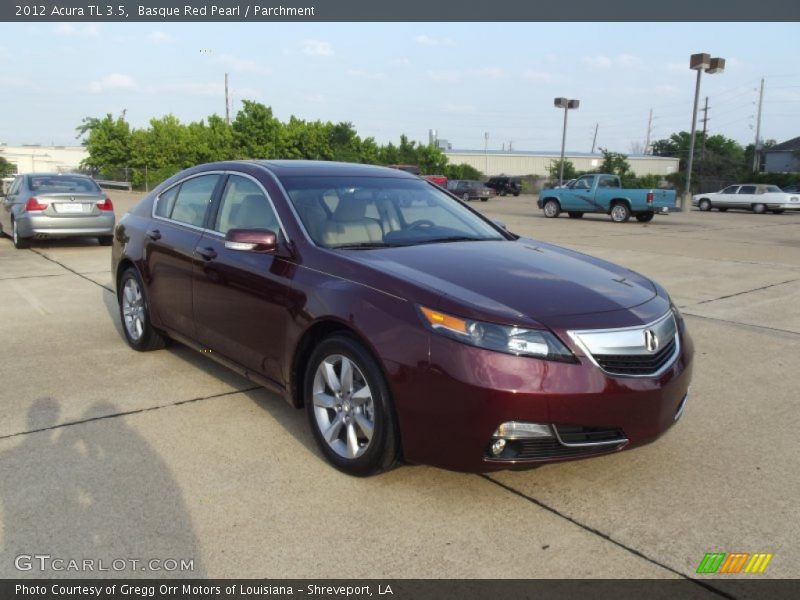 Basque Red Pearl / Parchment 2012 Acura TL 3.5