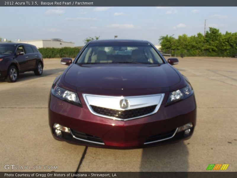 Basque Red Pearl / Parchment 2012 Acura TL 3.5