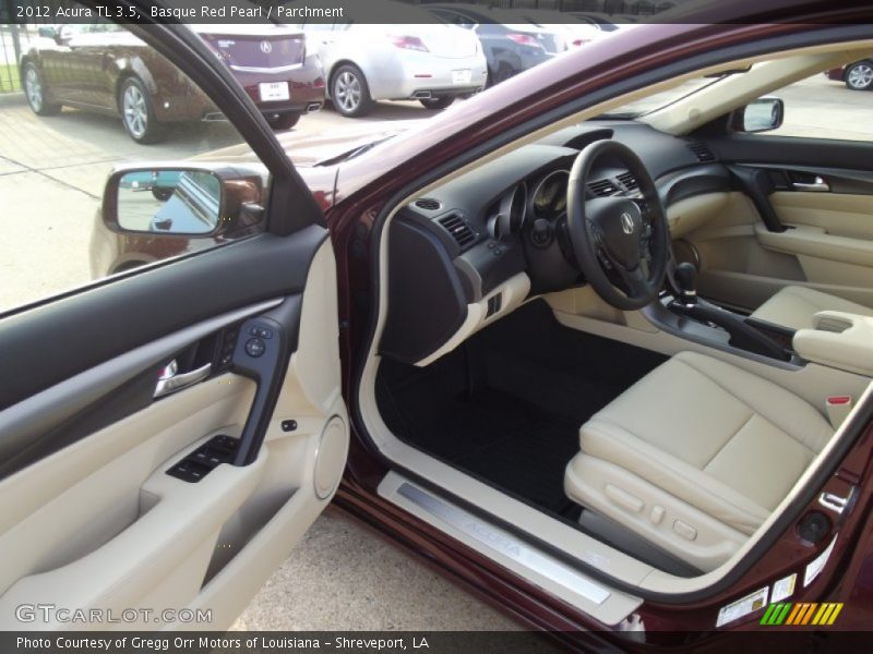 Basque Red Pearl / Parchment 2012 Acura TL 3.5