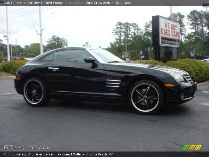 Black / Dark Slate Gray/Medium Slate Gray 2004 Chrysler Crossfire Limited Coupe