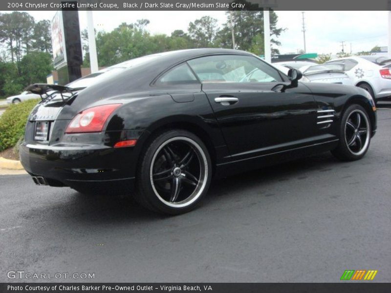 Black / Dark Slate Gray/Medium Slate Gray 2004 Chrysler Crossfire Limited Coupe